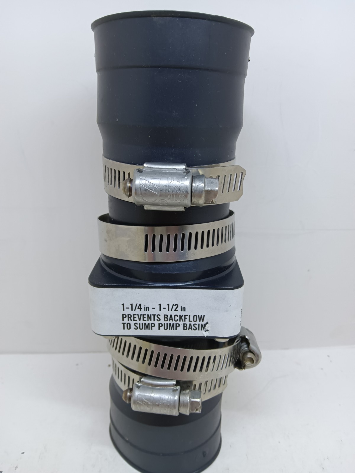 Everbilt 1-1/4 to 1-1/2 in. ABS In-Line Sump Pump Check Valve MADE IN USA