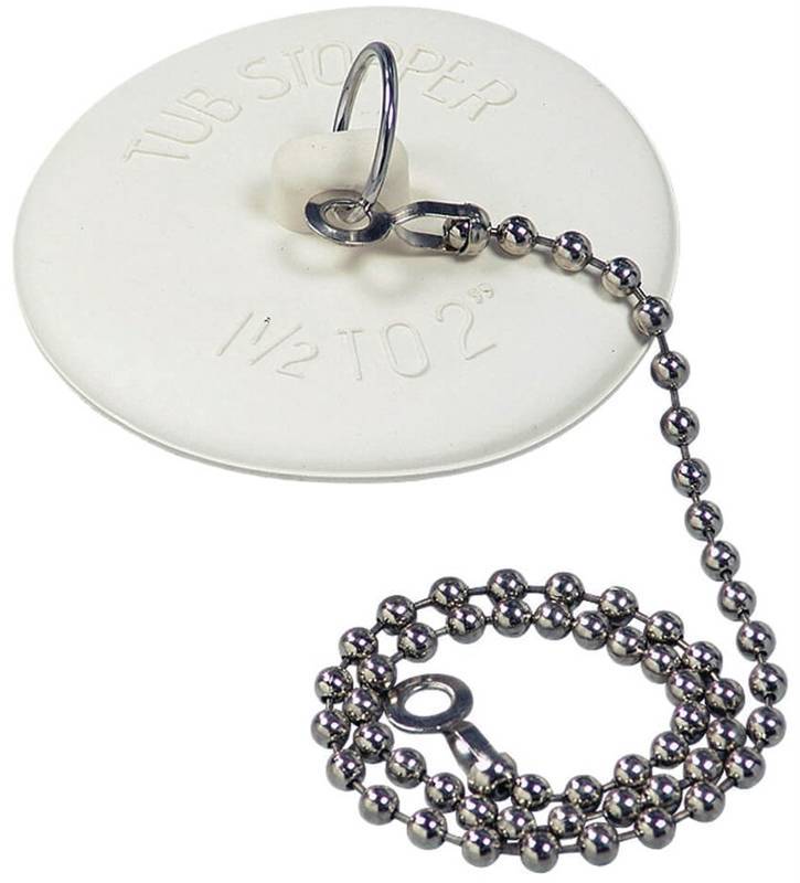 Danco 80783 Tub Stopper, For Use With 1-1/2 – 2 in Drains, Rubber