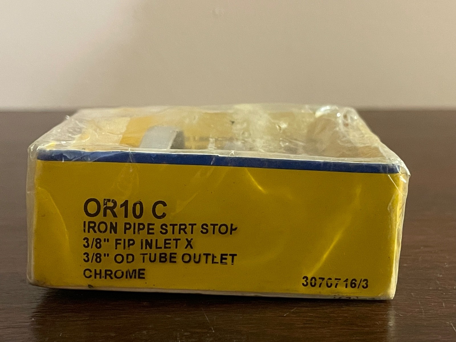 New – BrassCraft OR10C – Multi-Turn Stop Valve 3/8″ FIP Inlet x 3/8″ OD Outlet
