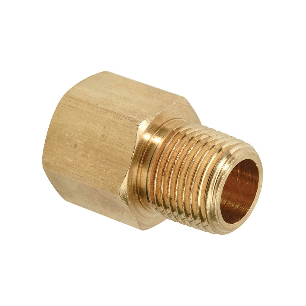 Primex 89460 3/4 Inch FIP x 1/2 Inch MIP Brass Hex Bushing Adapter