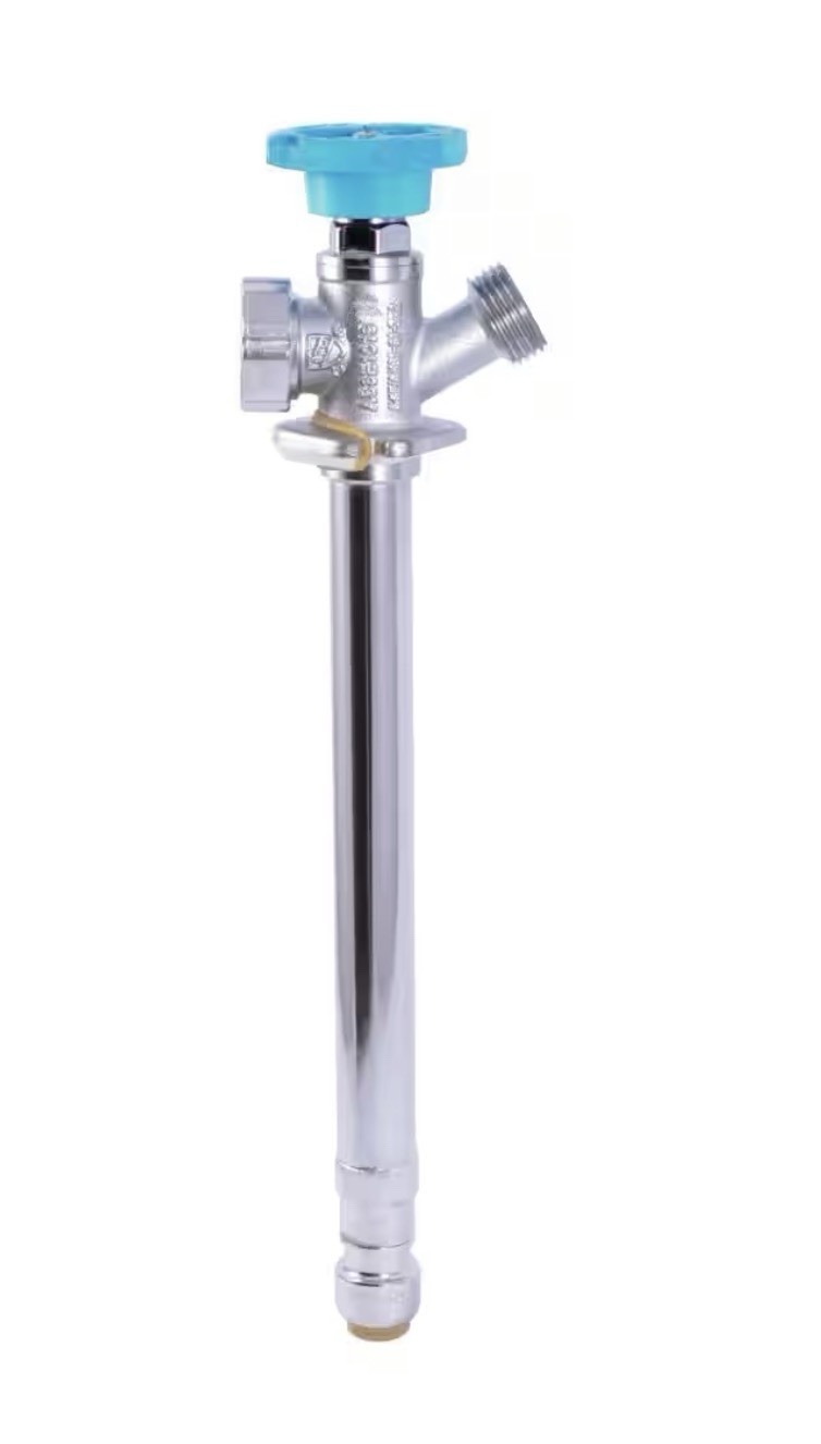 SharkBite 1/2 in. Push-to-Connect x 3/4 in. MHT x 8 in. Brass Anti-Siphon Valve