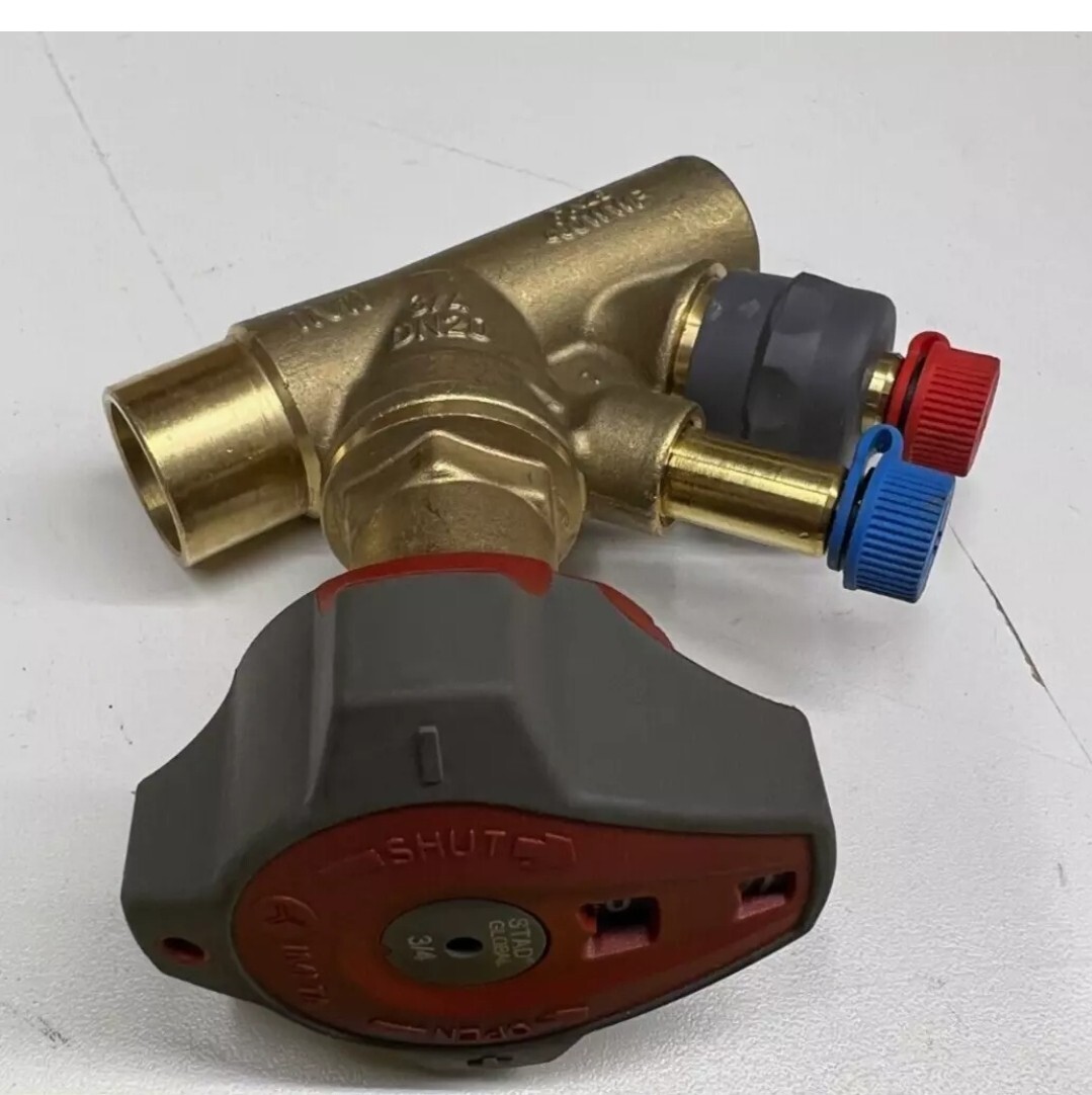 IMI HYDRONIC Engineering 1/2″ STAS Balancing Valve Brass 300 PSI