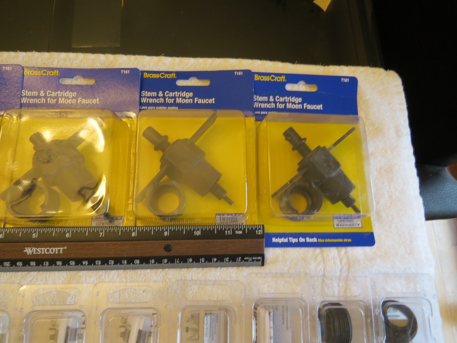 BRAND NEW MOEN CARTRIDGE LOT (15)PCS. 1212, 1213, 1222, 1224, 1234, 1255 & T161
