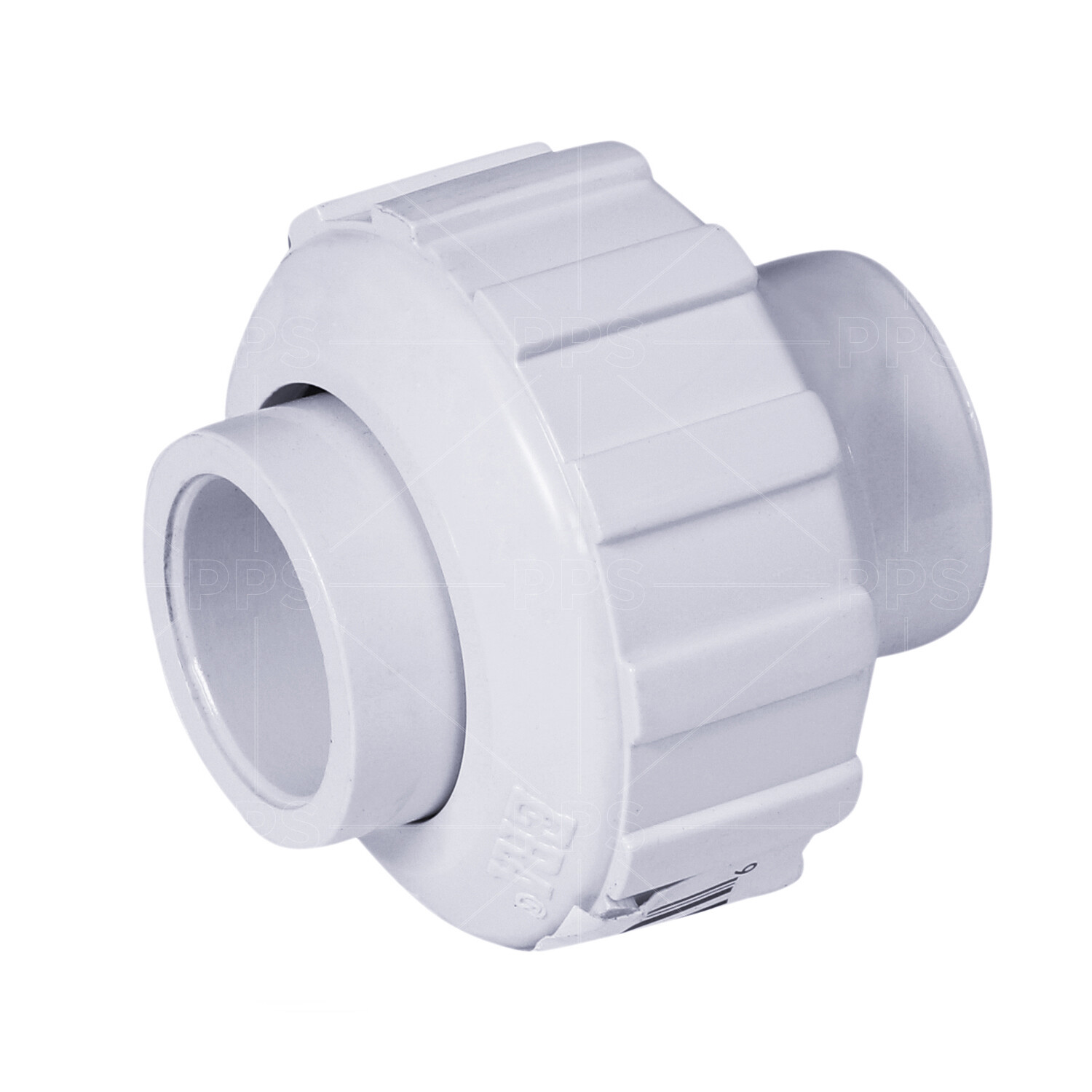 4Midline Valve PVC Union Coupling Pipe Fitting 1”-4” Solvent Connections White
