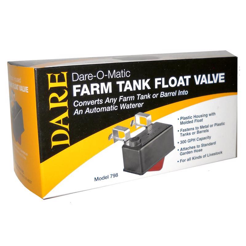 Dare-O-Matic 798 300 gph. Plastic Housed Farm Tank Float Valve