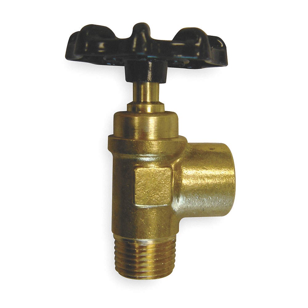 WEATHERHEAD 7508 Truck Valve,1/2 In MNPT x FNPT 1VRC4