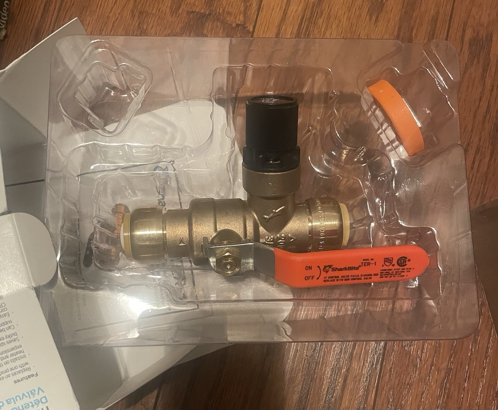 SharkBite ¾” Thermal Expansion Relief Valve. Expansion Tank Replacement