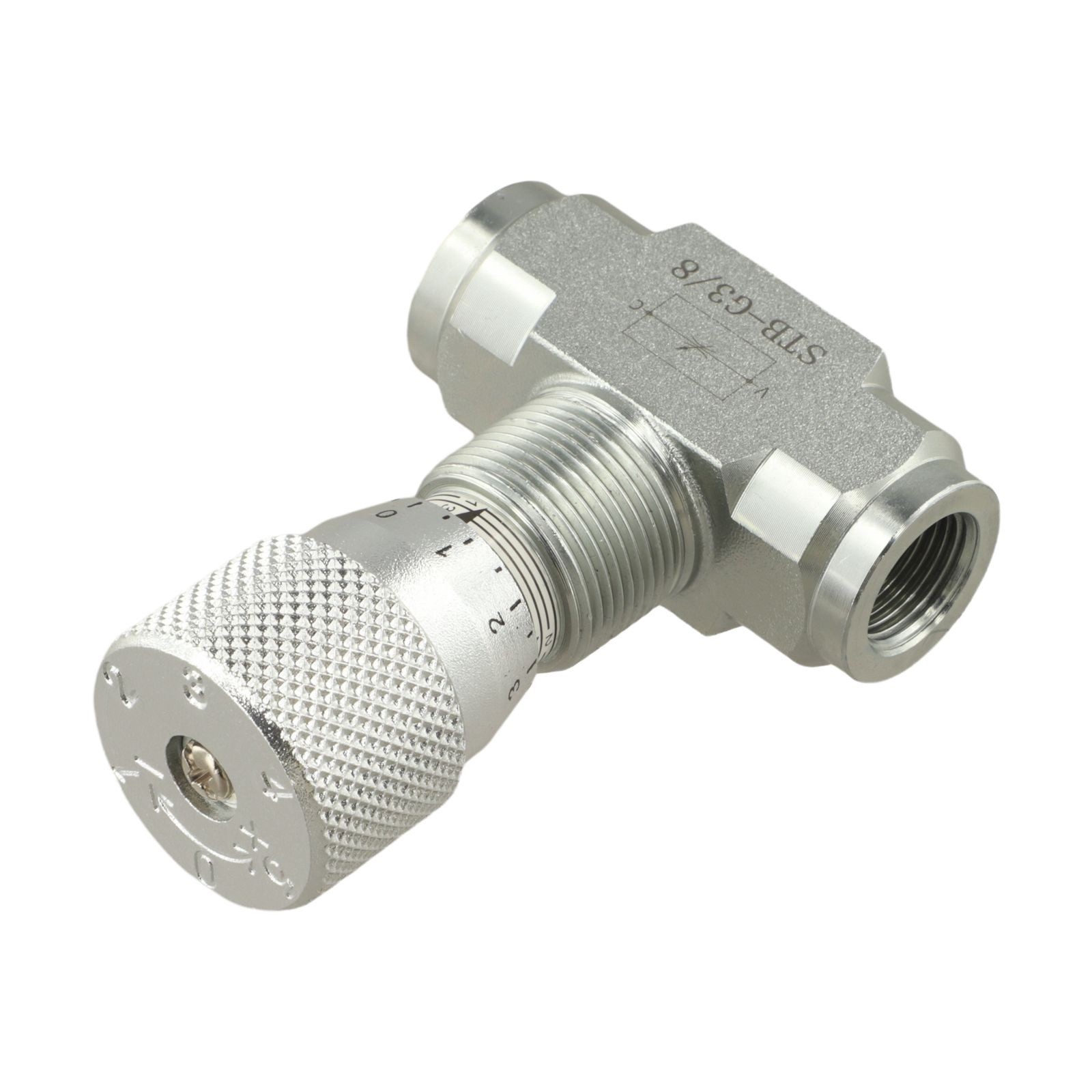 Hydraulic Flow Control Valve Two Way Carbon Steel for Precise Flow Regulation