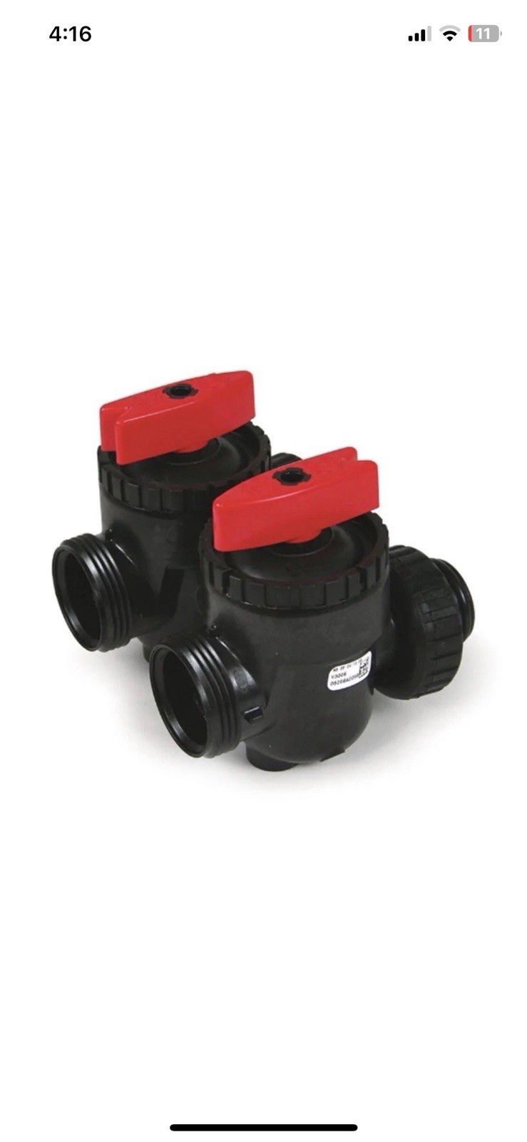 Clack WS1 V3006 Bypass 1” Valve