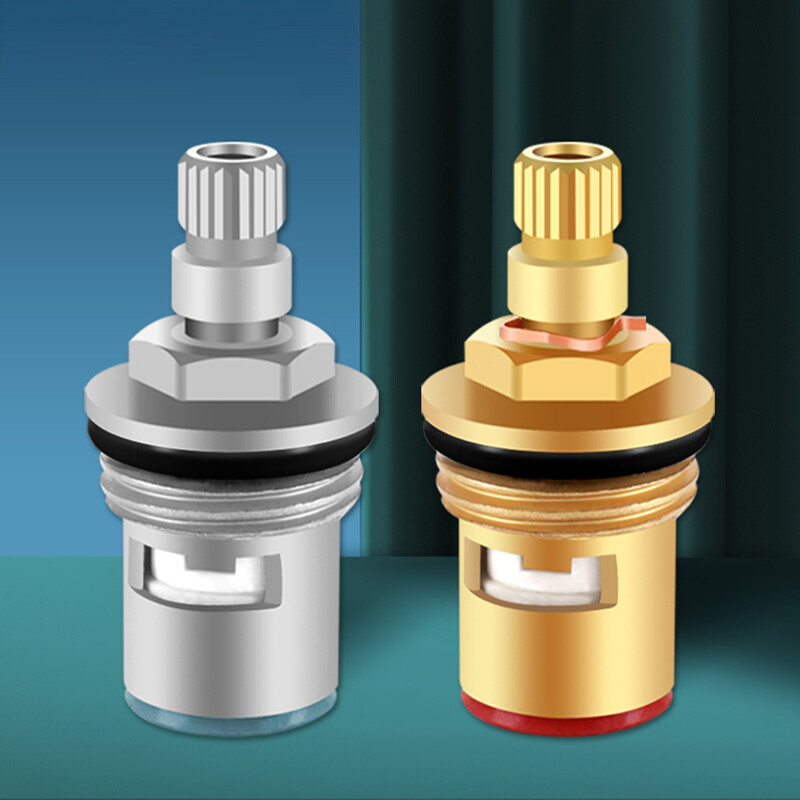 Brass/Stainless Steel Faucet Valve Ceramic Cartridge Insert Bath Faucet Fitting
