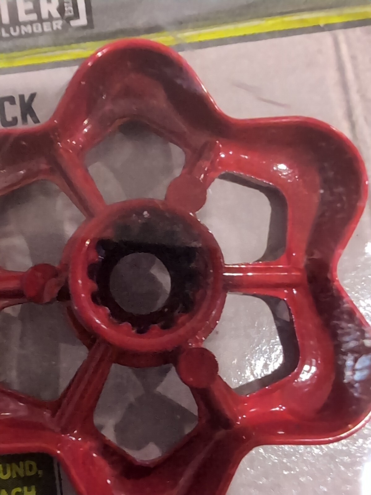 Master Plumber Round 12-Point Sillcock Handle Broach Valve Wheel Handle