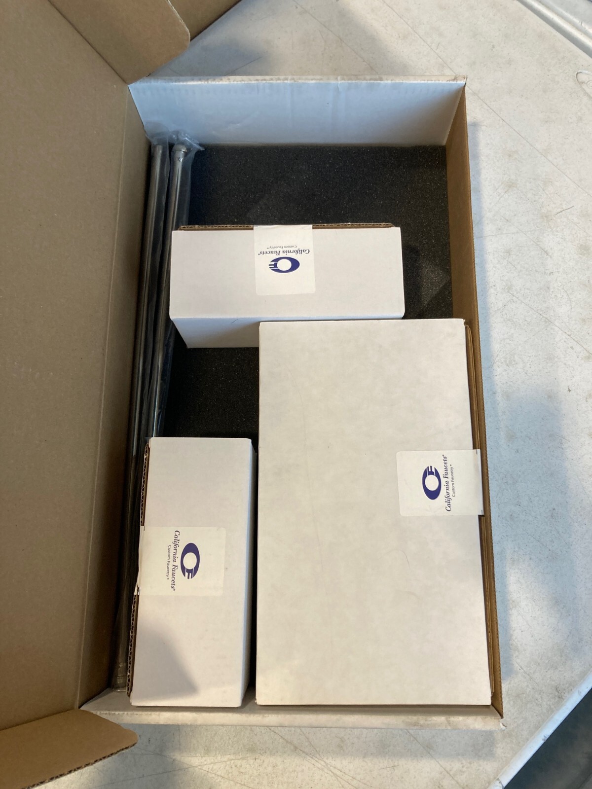 California Faucets 9830-47-PN Deluxe Stop for Pedestals POLISHED NICKEL PVD New!