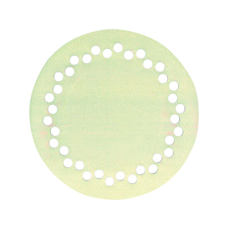 Sioux Chief 866-3S Natural White PVC Round Floor Drain Strainer 7-3/4 L in.