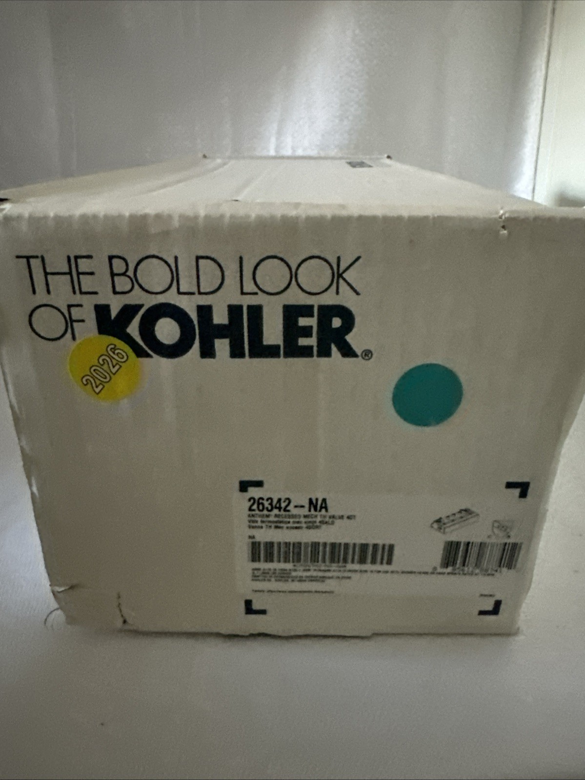 Kohler K-26342-NA Anthem 4 Port Thermostatic Mixing Rough In Valve