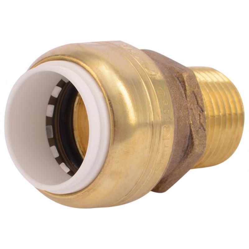 SharkBite UIP120A 200 PSI Nominal Pipe Connector 1/2 PVC x 1/2 MNPT in.