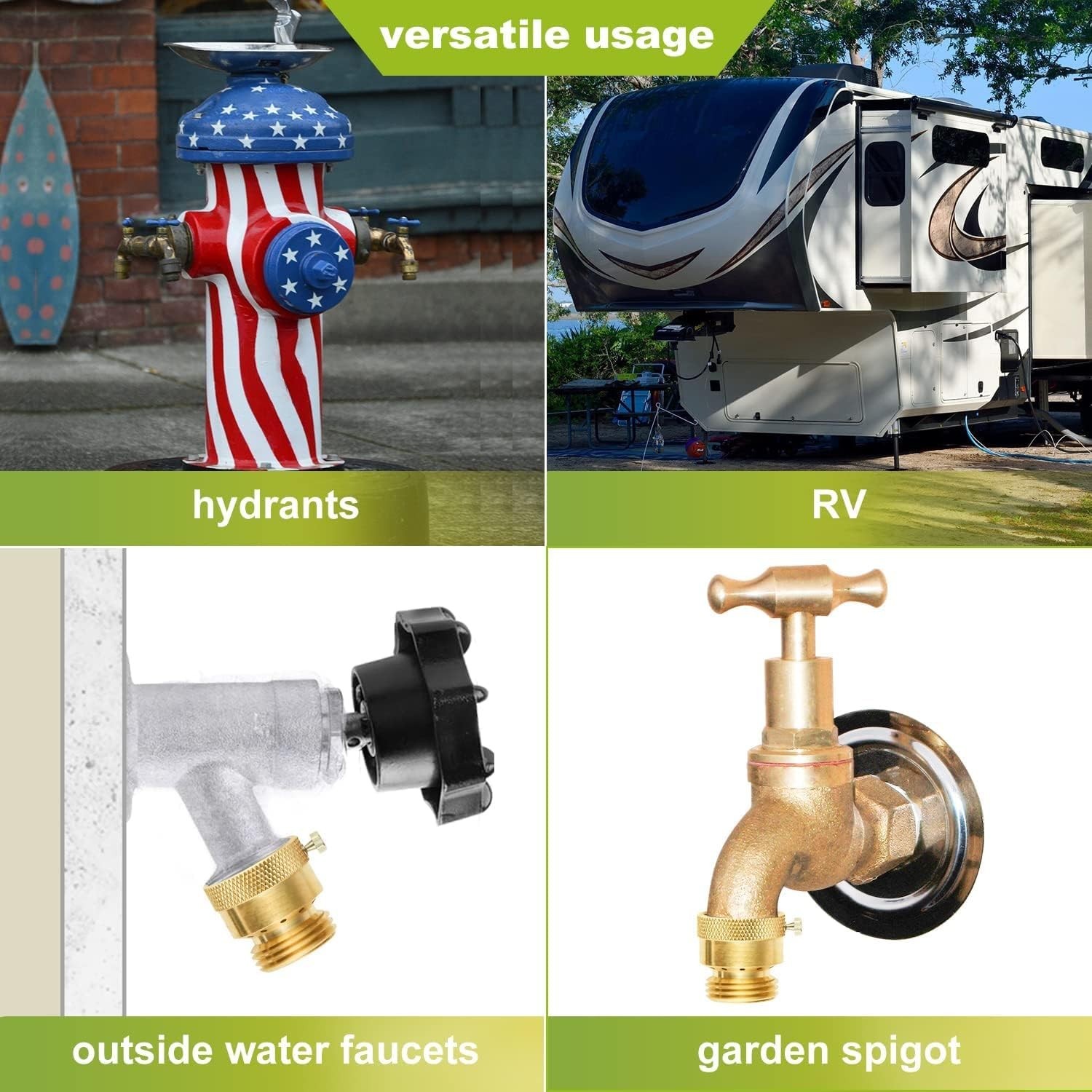 Ultimate 12-Pack Anti Siphon Valve Set – Solid Brass & Sealing Tape Included