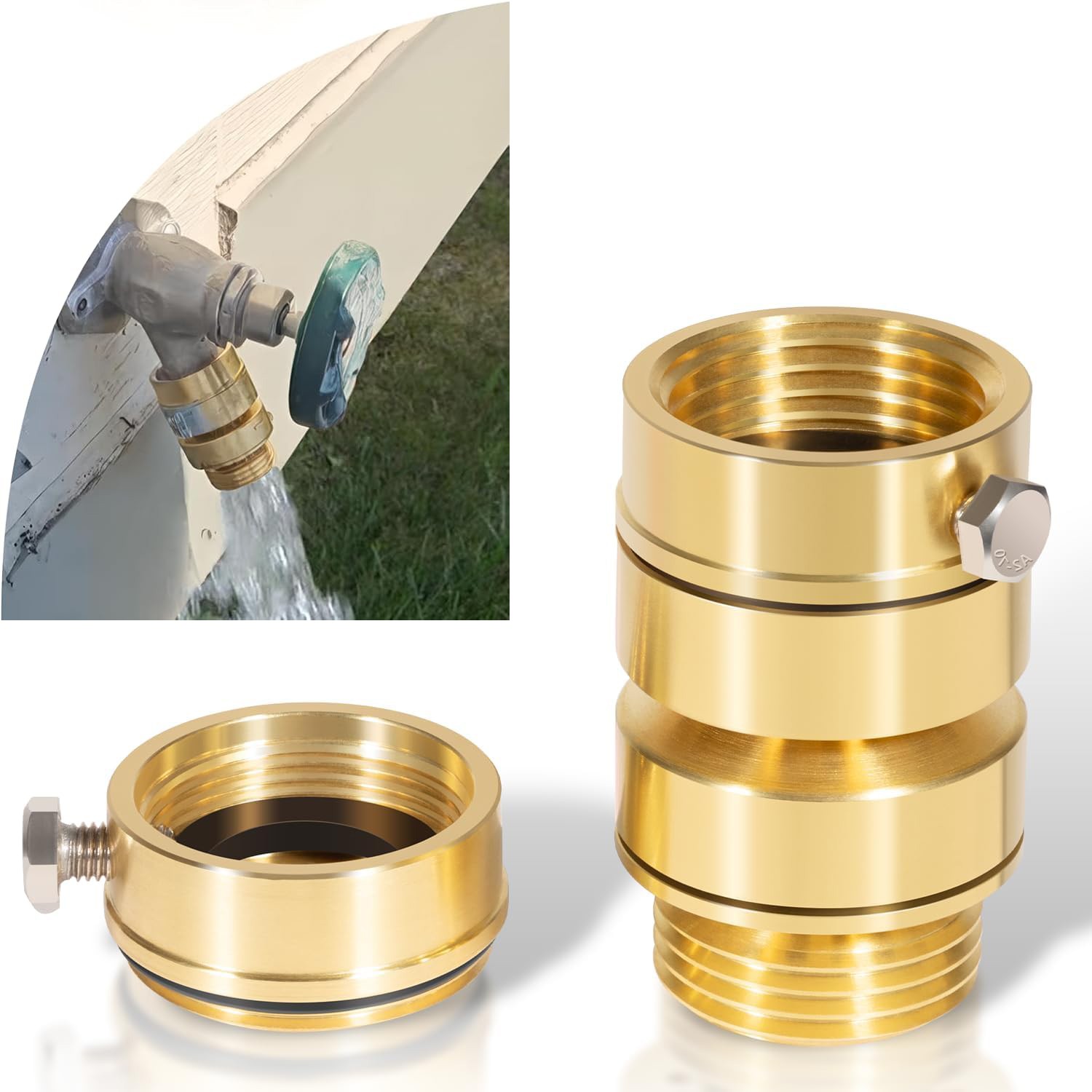 PK1400 Brass Self Draining Vacuum Breaker 3/4 in. Hose Thread PK1380 59ABP 59BFP