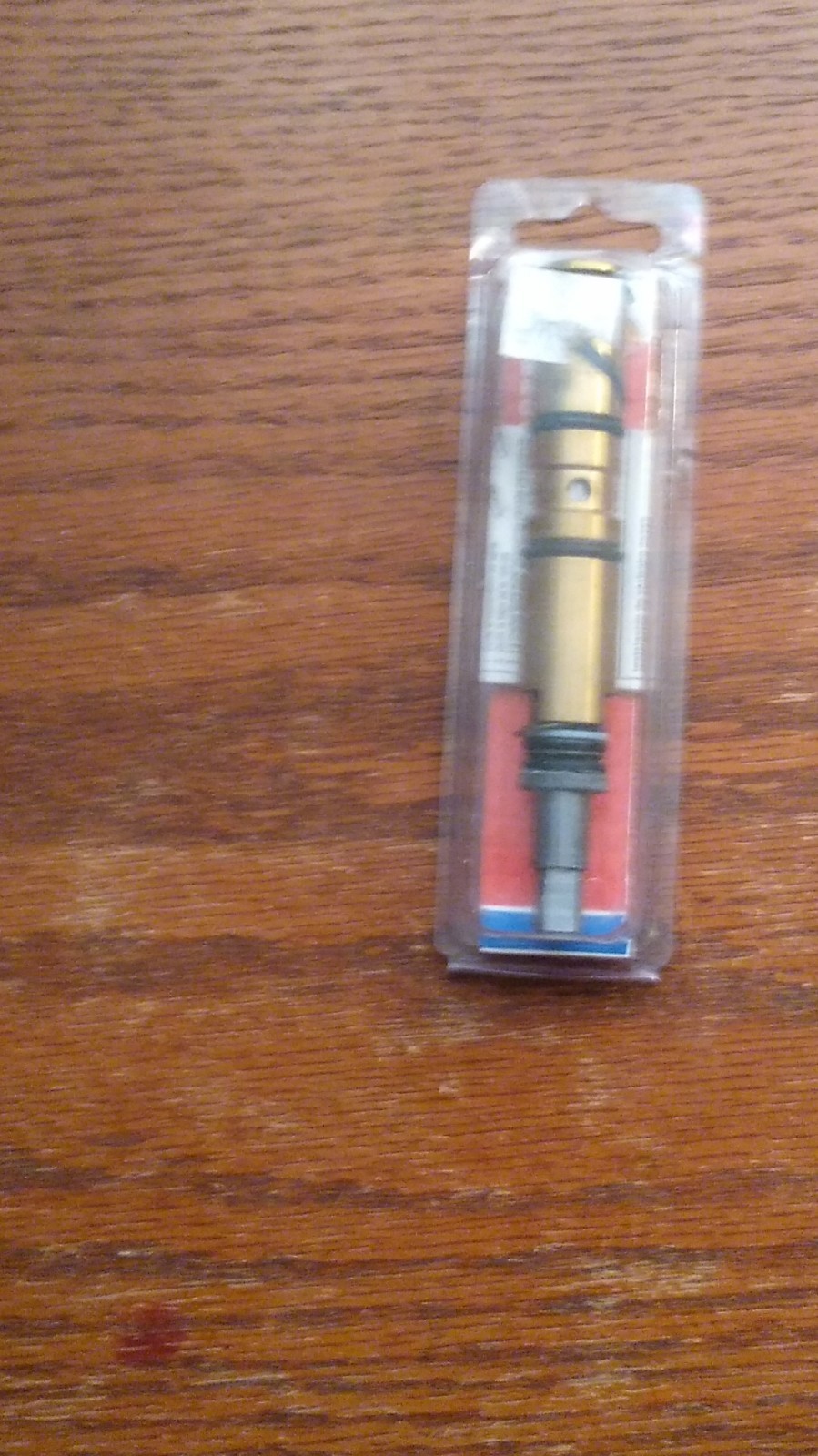 Brass Faucet Cartridge Valve Stem w/ O-Ring, Cylindrical 0.5-1.0 in, 1 Pack