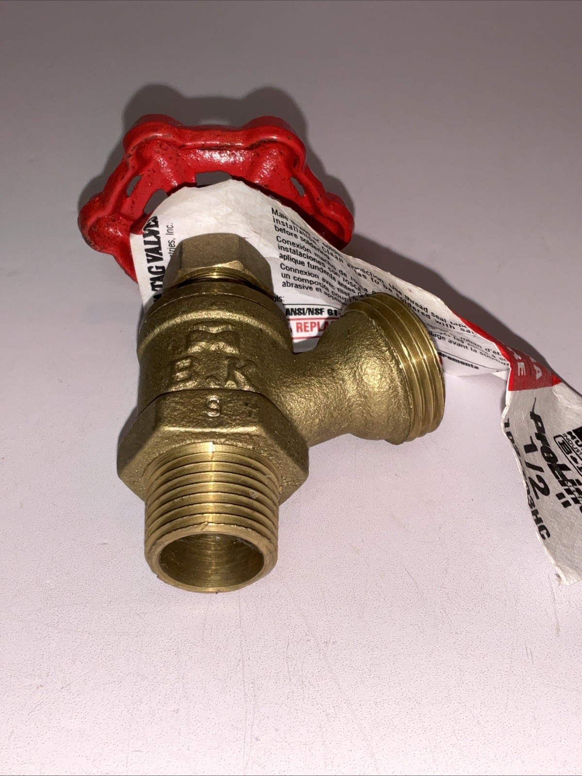 Mueller 102-703 1/2″ Boiler Drain