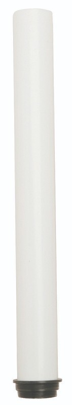 NEW Plumb Pak PP835-61 White Plastic TOILET Overflow Tube 1-1/8 Dia. x 10 H in.