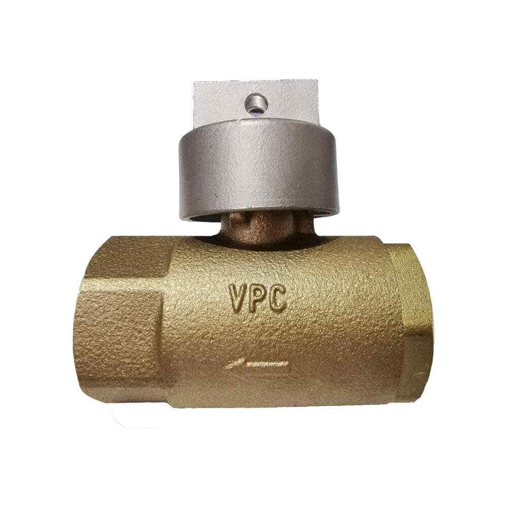 3/4 in. Bronze FNPT In-Line Irrigation Ball Valve with Automatic Drain