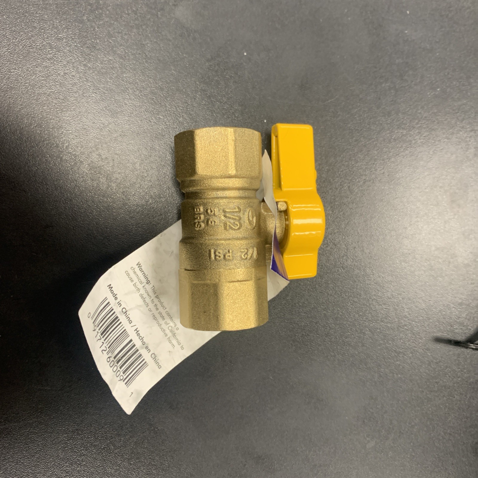 H-3. Manual 2-Way Ball Valve, Ips, Brass, 60009