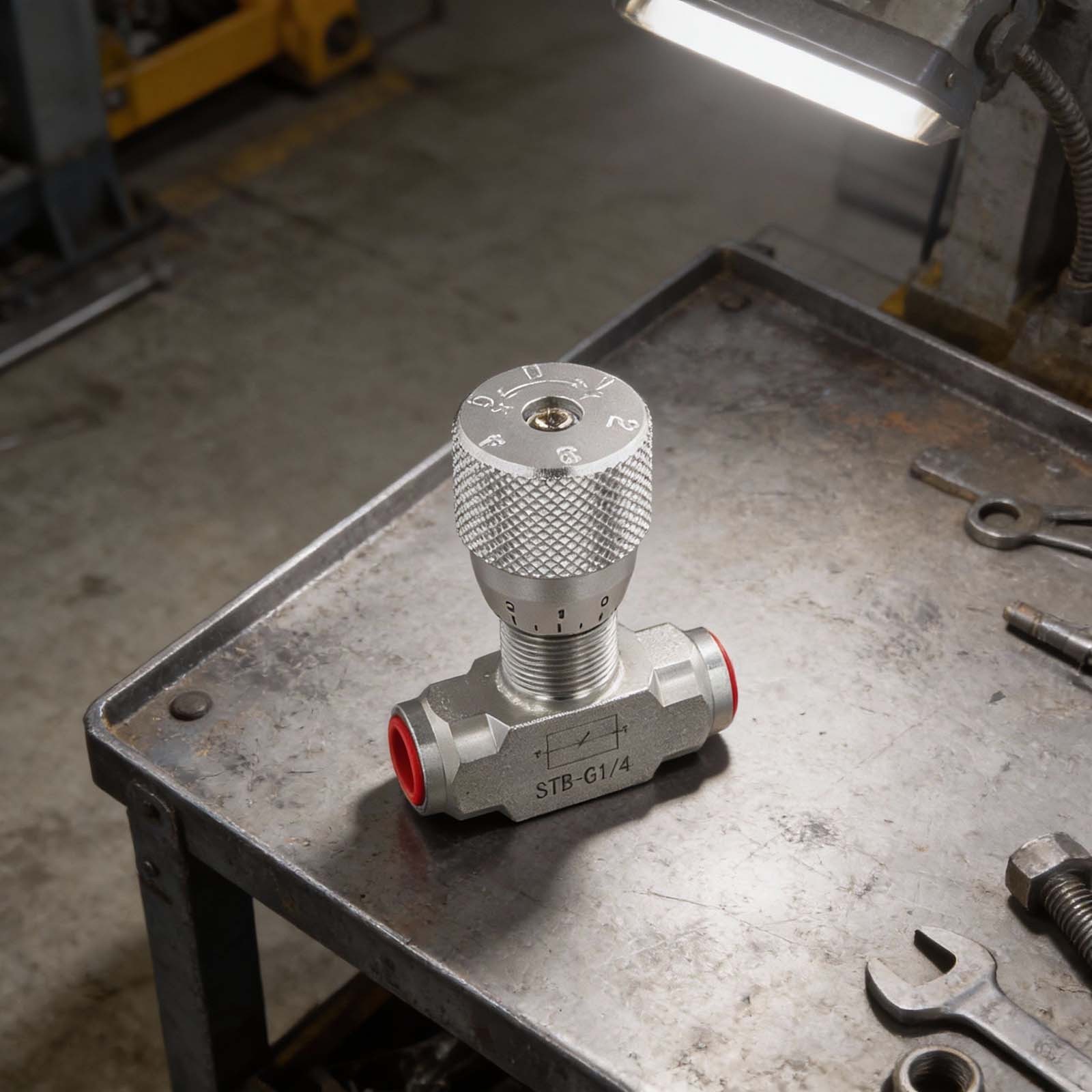 Hydraulic Flow Control Valve Two Way Carbon Steel for Precise Flow Regulation