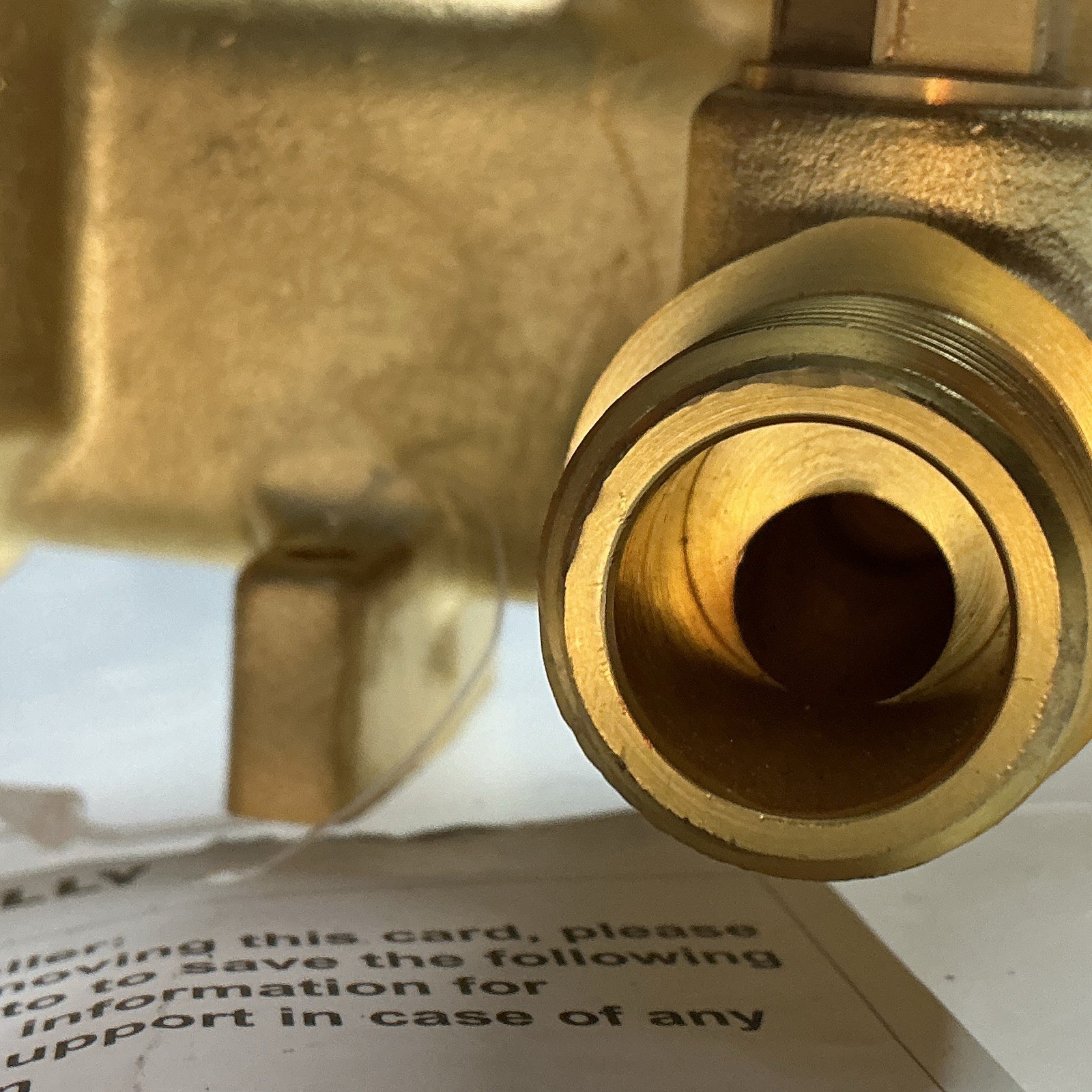 GABRYLLY Brass Faucet Valve Rough-In, T-Shaped, 0.5-1.0 in Diameter