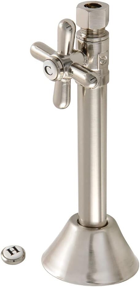 Kingston Brass CC83251X Vintage 1/2-Inch Sweat x 3/8-Inch OD Comp Quarter-Turn