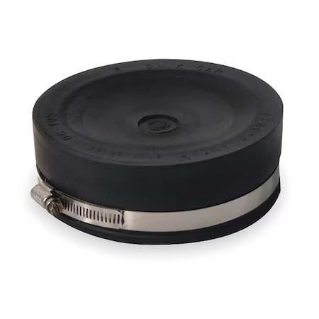 Zoro Select Qc-105 Flexible Cap,For Pipe Size 5″