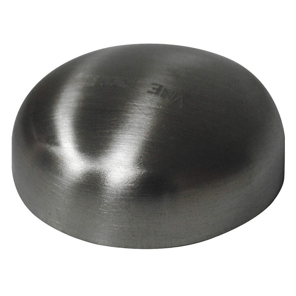 GRAINGER APPROVED E16W1.5 Cap,T304 SS,Butt Weld 11P923