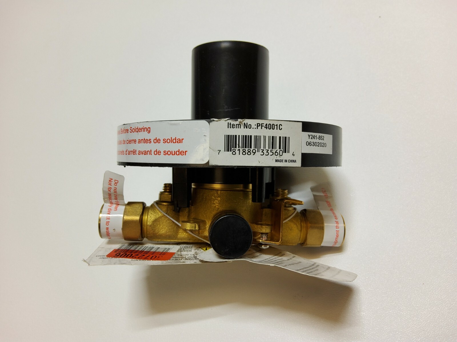 New PROFLO Pressure Balanced Tub and Shower Faucet Valve w Stops CPVC Connection