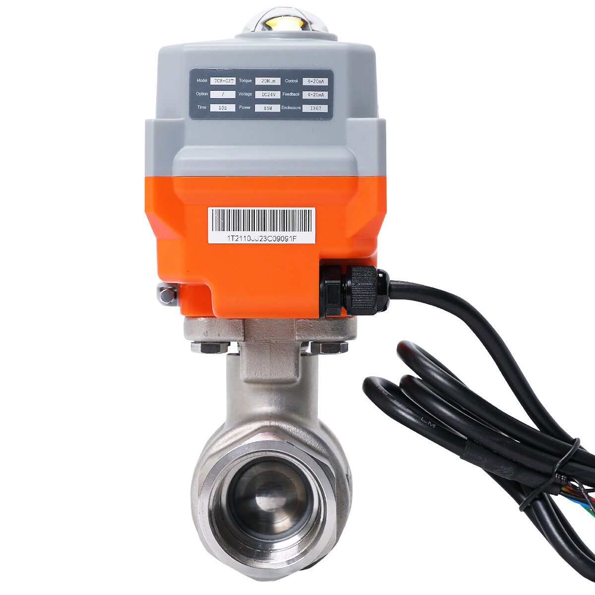 Auto Return 1/2″ – 2″ 0-10V 24VAC/DC Proportional Integral Control Ball Valve