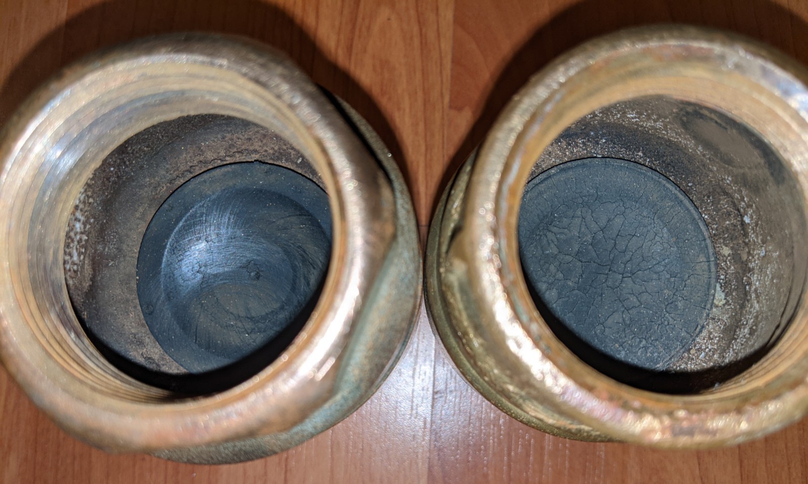 2 Qty Lot STRATAFLO 1-1/2 inch 1.5″ NPT Cast Bronze CHECK VALVE No. 300 400LBS