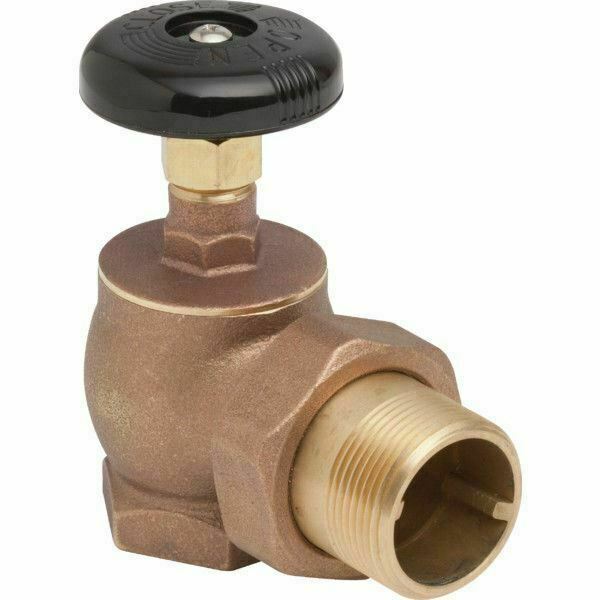 1″ Steam Radiator Angle Valve Brass Heating Plumbing