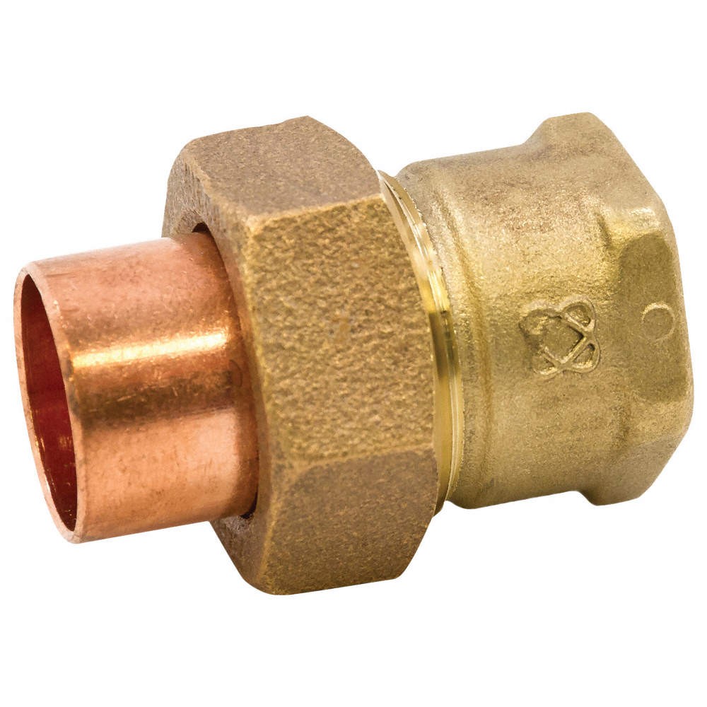 NIBCO 7333 1/2 Fitting Union,Cast Bronze,1/2″,CxFNPT 36N527