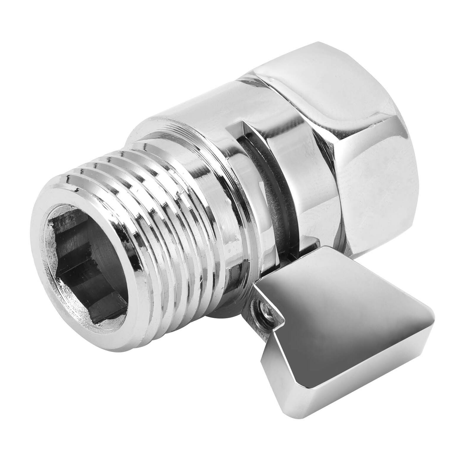 Solid Brass Shower Head Shut OFF Water Flow Control Valve G-1/2. US Seller, Fast
