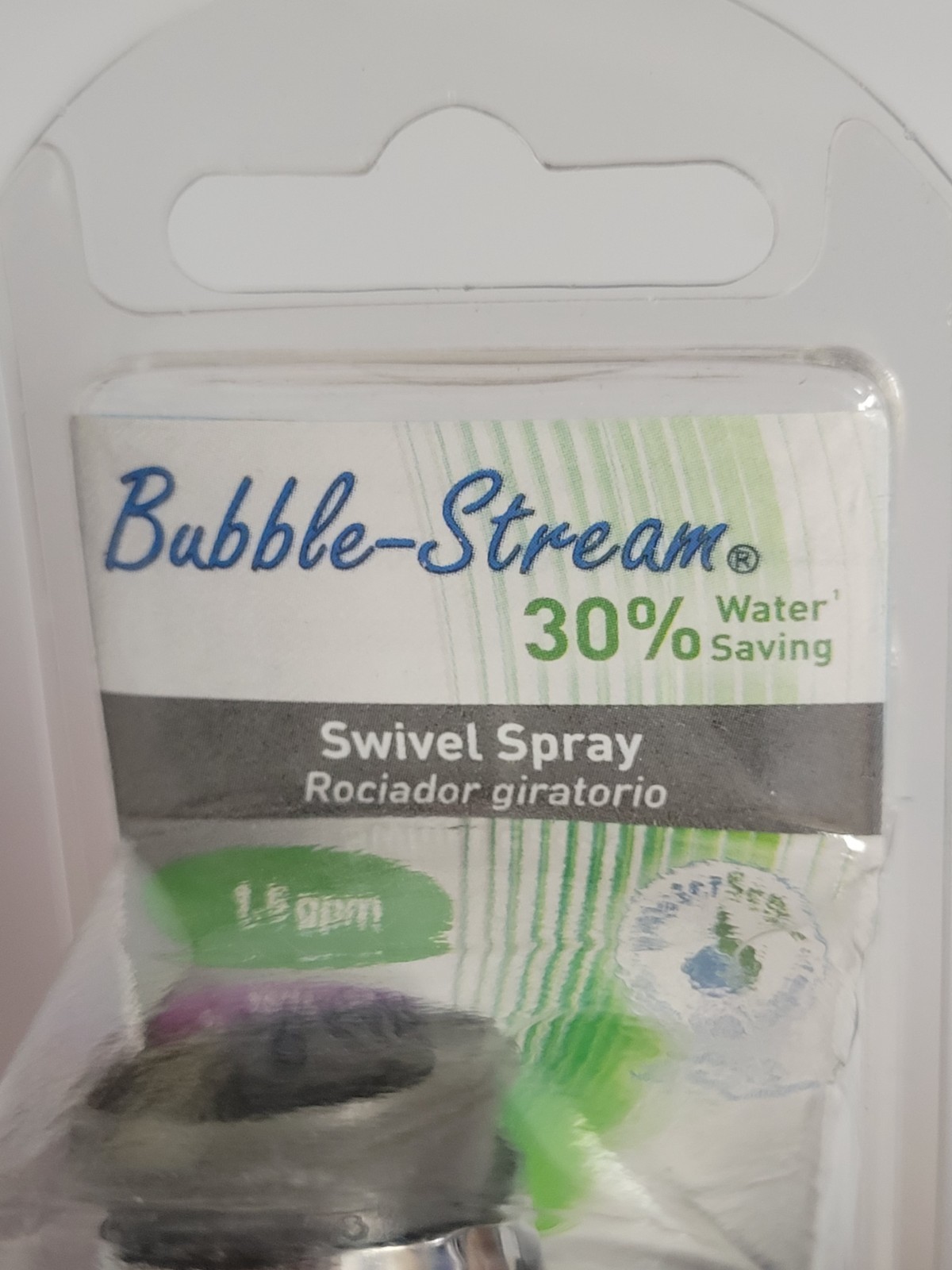 Bubble-Stream 1.5gpm Dual Thread Swivel Spray (2018) Brand New Factory Sealed