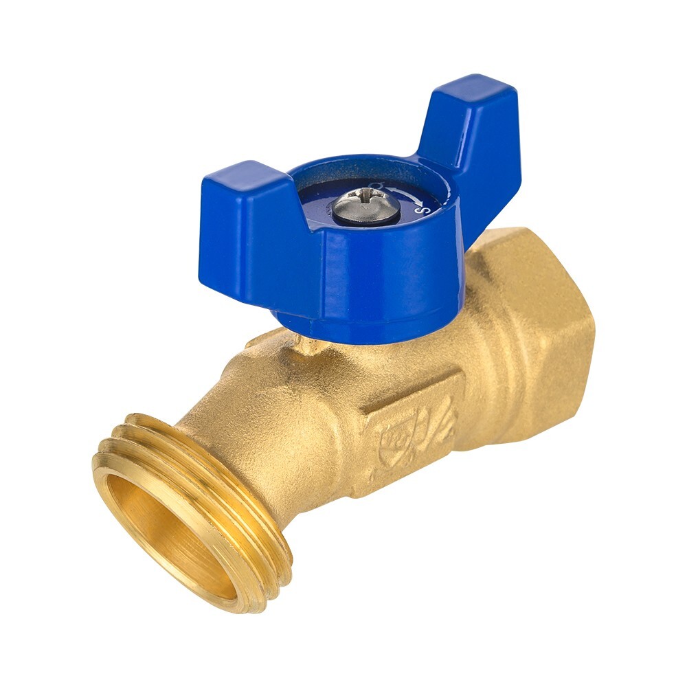 EFIELD 1/4Turn Female Spigot Outdoor Brass Valve 3/4″ or1/2″ NPT Inlet x3/4″ MHT