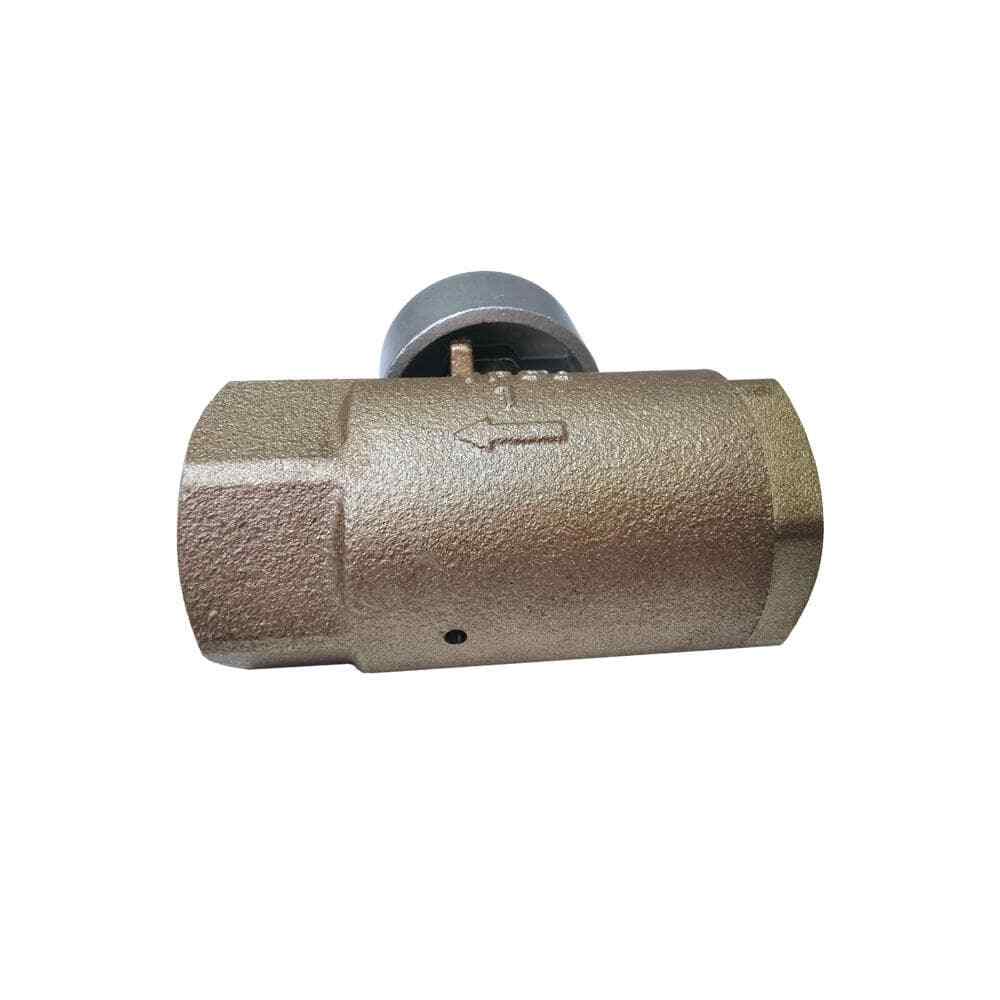 3/4 in. Bronze FNPT In-Line Irrigation Ball Valve with Automatic Drain