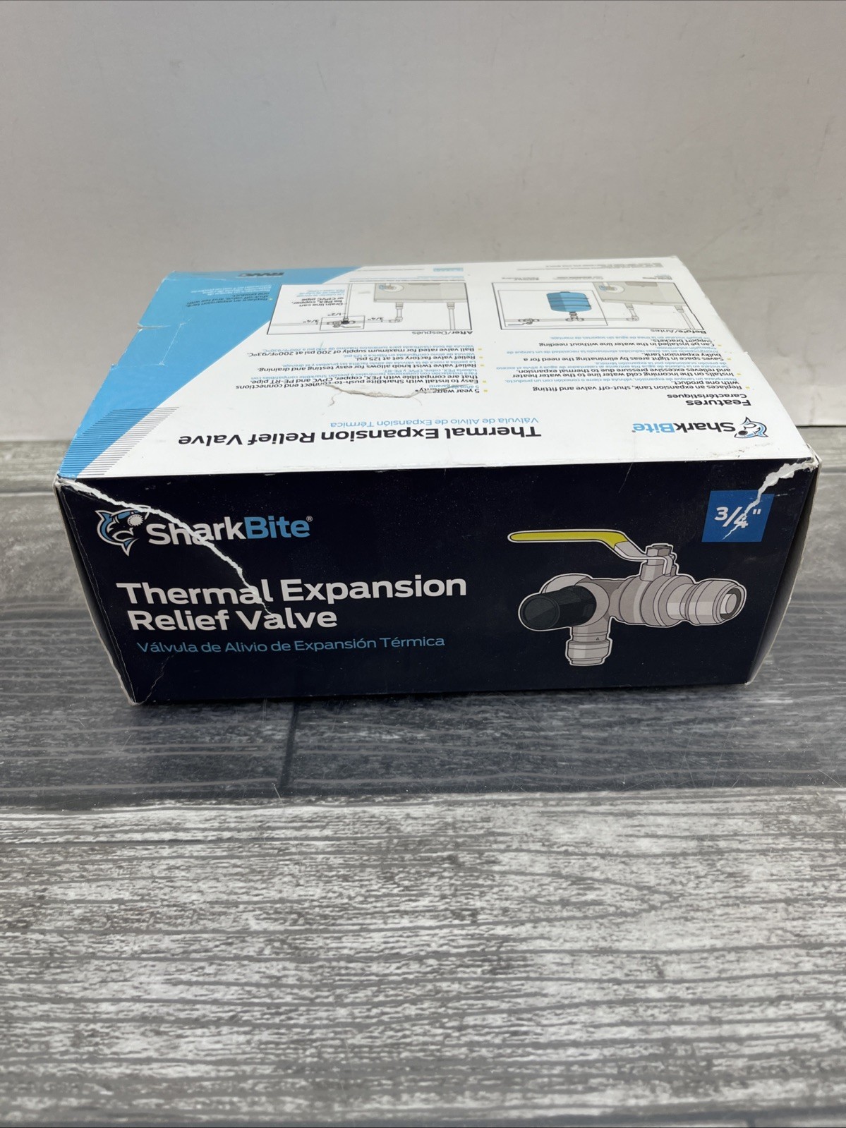 SharkBite ¾” Thermal Expansion Relief Valve. Expansion Tank Replacement. {105}.