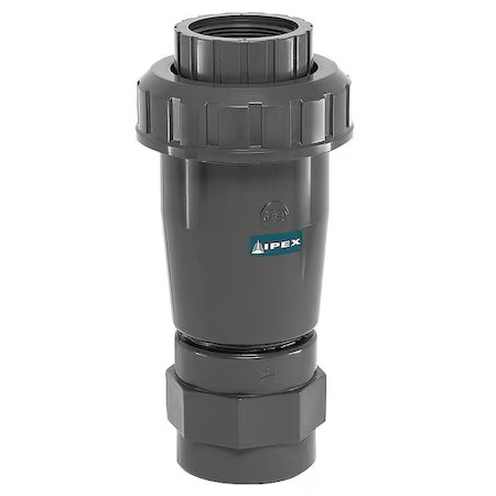 Zoro Select 4Gpp4 Vent Valve, 1 1/4 In, Pvc, 4Gpp4