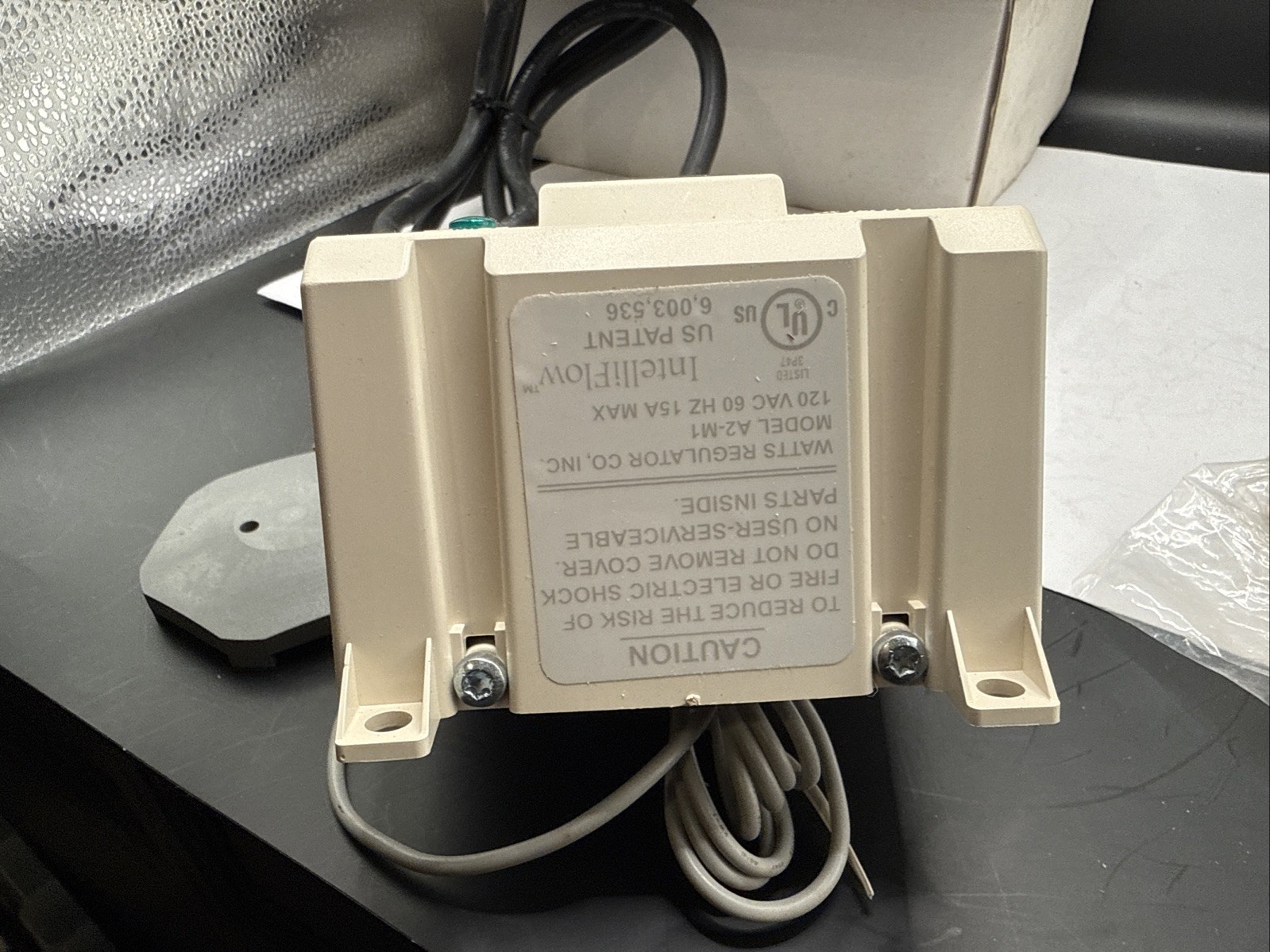 ~ MAIN UNIT ONLY ~ Watts A2C-M1 1/2 IntelliFlow Washing Machine Shut Off Valve