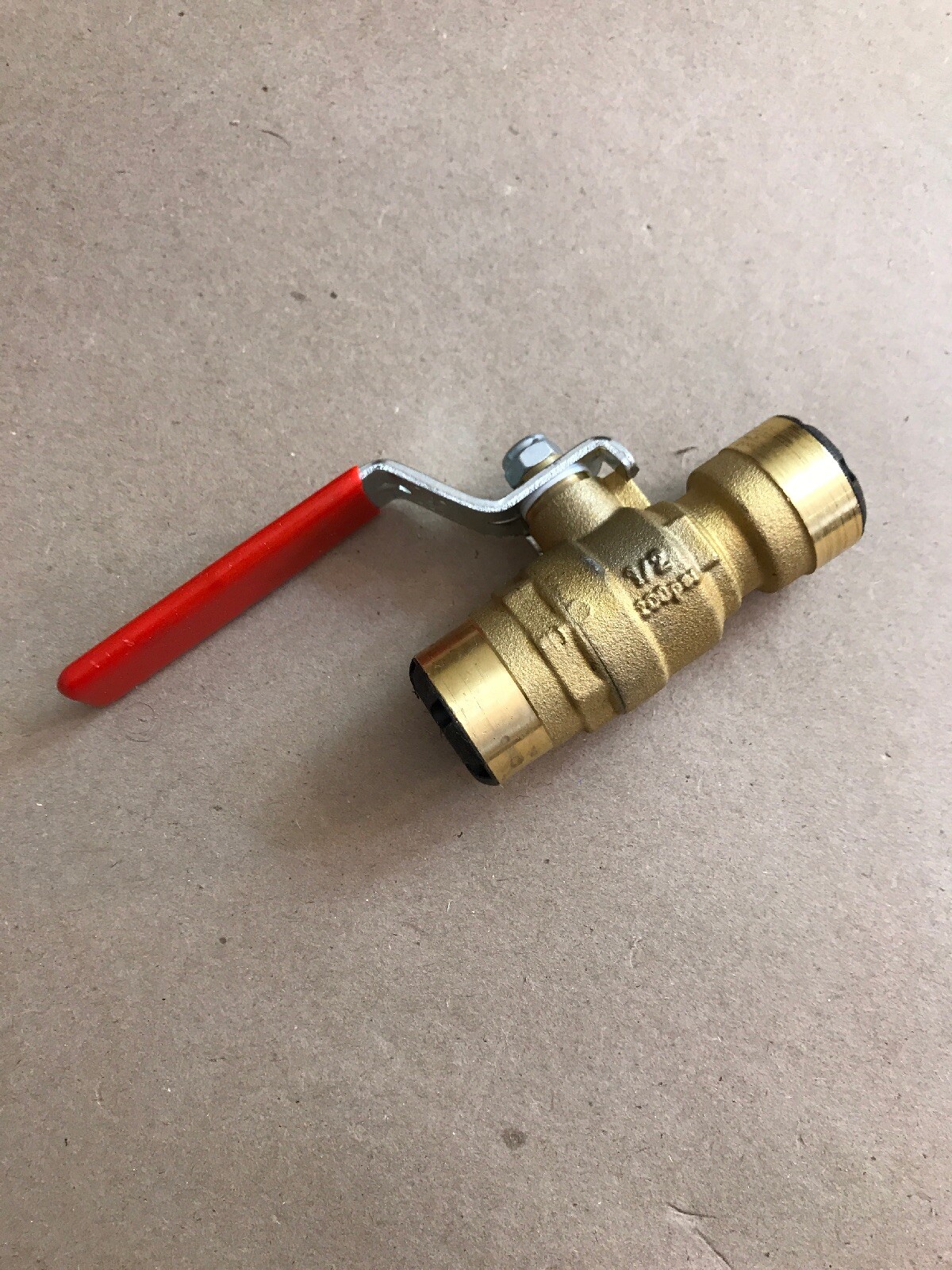 COPRO Push Connect Ball Valve 1/2″ , Quick, for Copper PEX CPVC Pipe