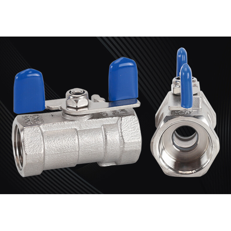 1/4″ 3/8″ – 1″ Stainless Steel Ball Valve One-Piece Butterfly Handle SS304 2-Way