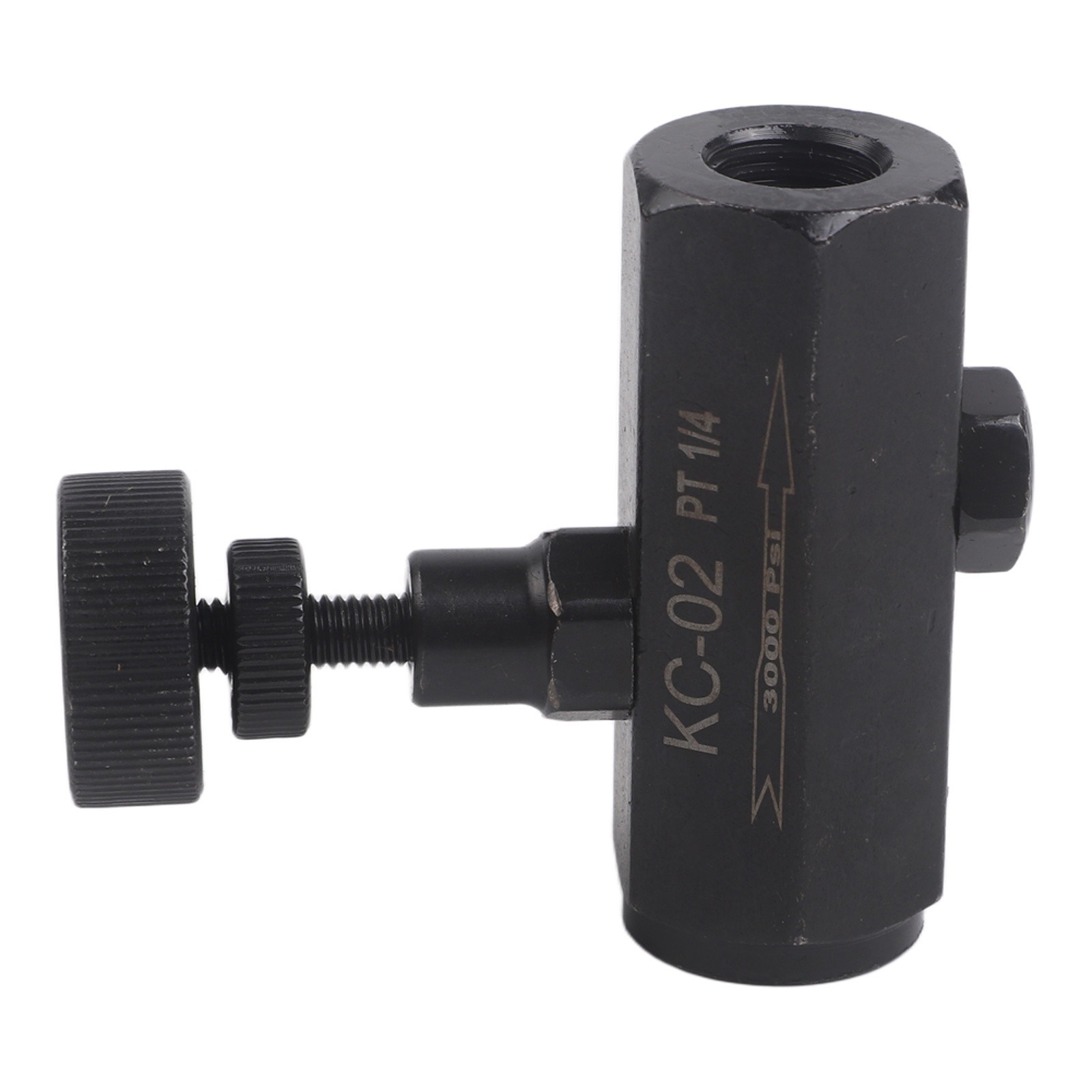 Hydraulic Flow Throttle Valve Carbon Steel 3000 PSI for Water Oil Applications
