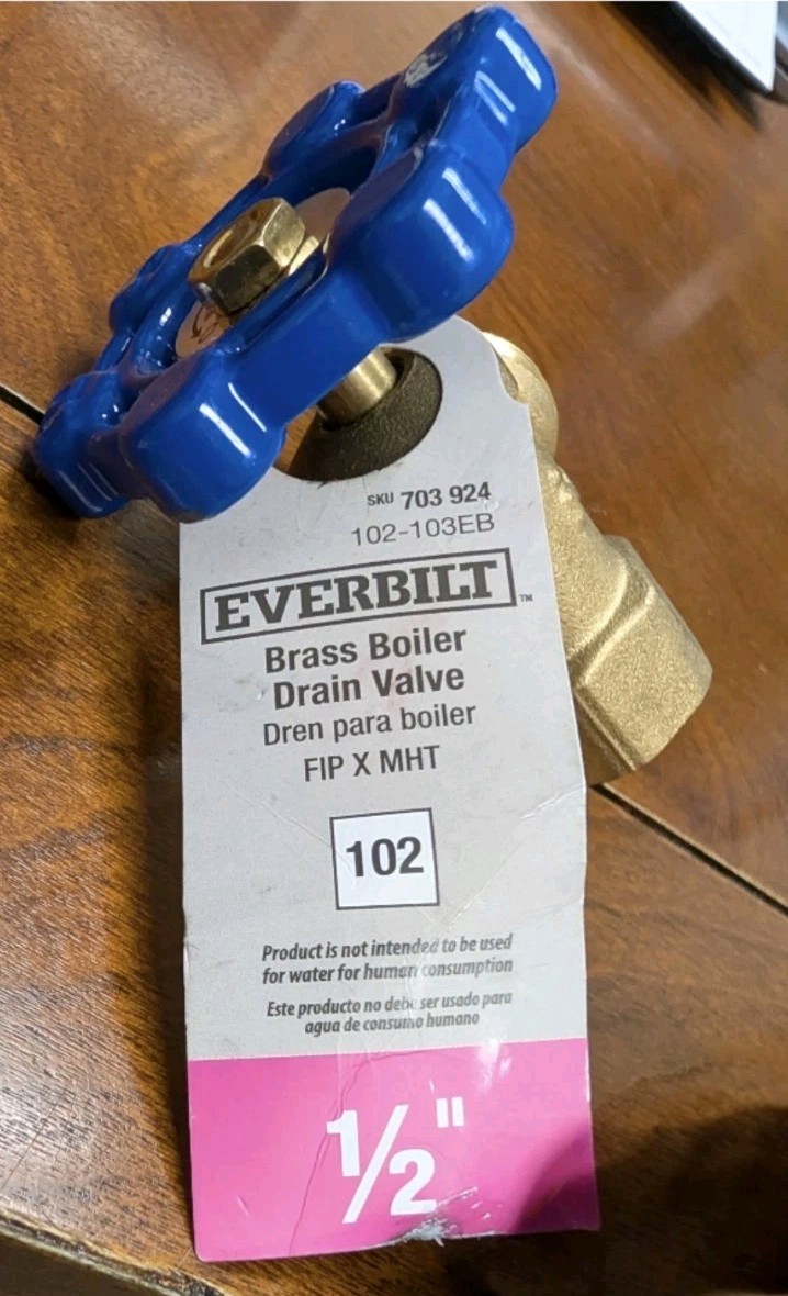 Everbilt Boiler Drain Valve Brass 1/2″ 703924 102-103EB