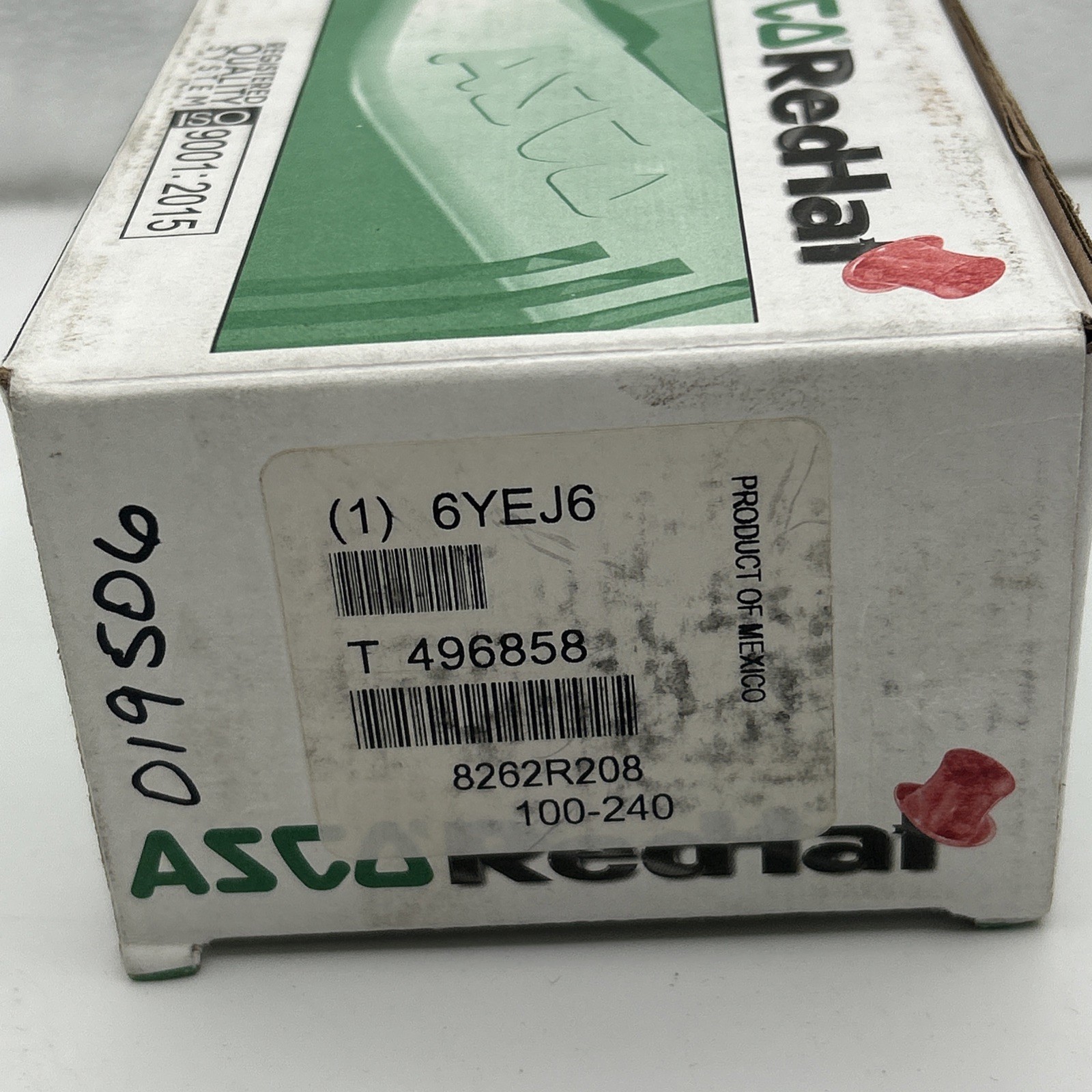 REDHAT 8262R208 Solenoid Valve,Brass See Pics 30 Day Warranty