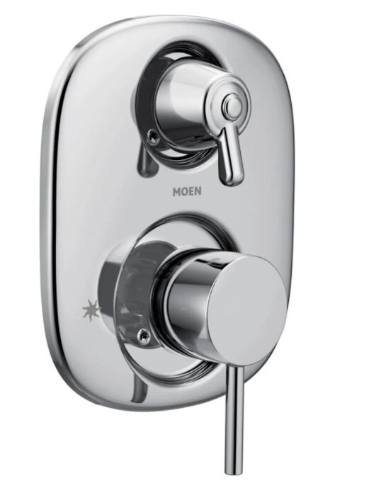 MOEN Align 2-Handle Moentrol Transfer Valve Trim Kit Chrome Valve Not Included