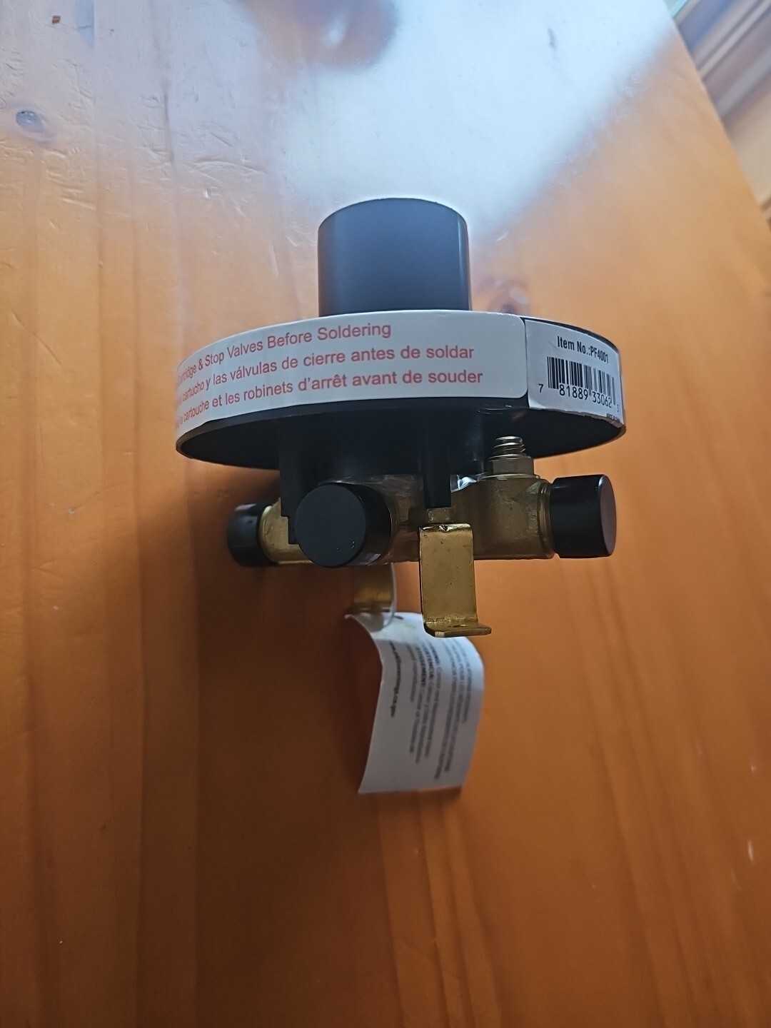 ProFlo PF4001 1/2″ MIP and SWT Pressure Balanced Tub/Shower Valve with Stops